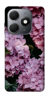 Чехол на TECNO Spark 20 Розовые гартензии фото 1 из 1