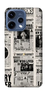 Чехол на Oppo Reno 15 Harry Potter newspaper фото 1 из 2