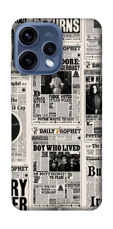Чехол на Oppo Reno 15 Harry Potter newspaper фото 2 из 2