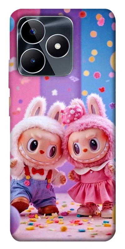 Чехол на Realme C53 Labubu twins ver.3 фото 1 из 1