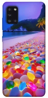 Чохол на Samsung Galaxy A31 Каміння світиться на березі фото 1 з 1
