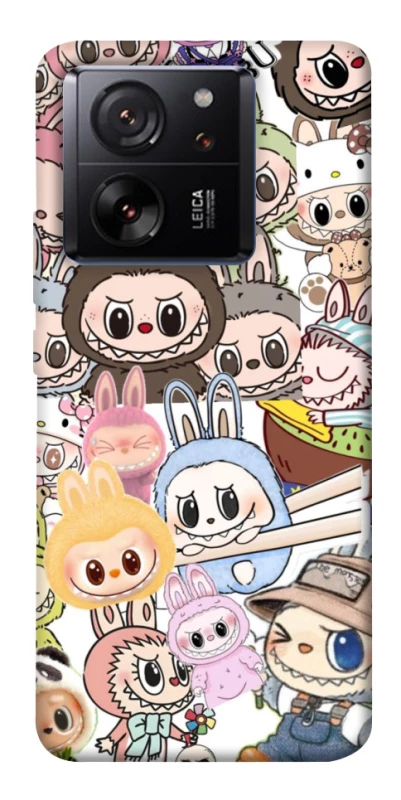 Чохол на Xiaomi 13T All Labubus фото 1 з 1