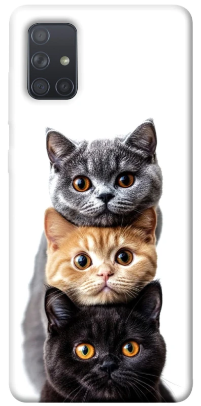 Чохол на Samsung Galaxy A71 Гарні котики фото 1 з 1
