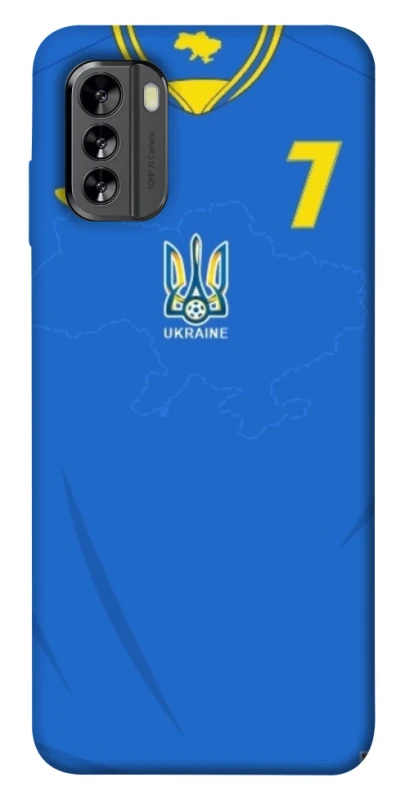 Чохол на Nokia G60 UA-Football ver.4 фото 1 з 1