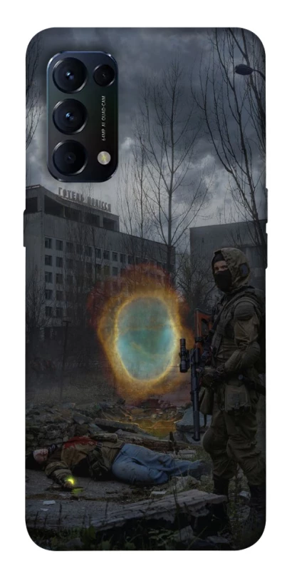 Чехол на Oppo Reno 5 4G Сталкер v6 фото 1 из 1