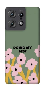 Чехол на Motorola Edge 50 Pro Doing my best фото 1 из 1