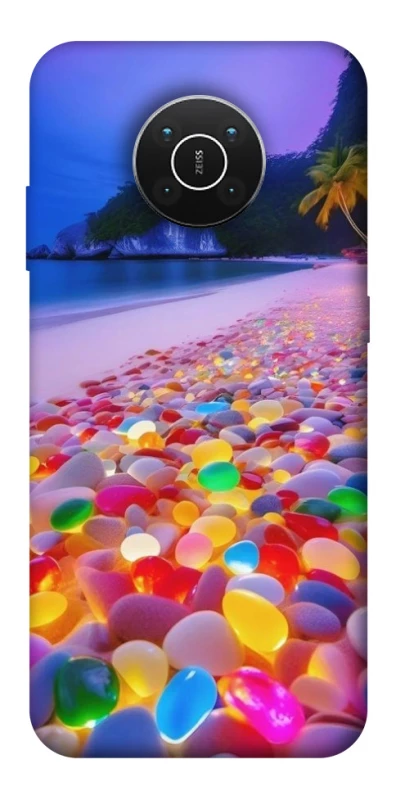 Чохол на Nokia X10 / X20 Каміння світиться на березі фото 1 з 1