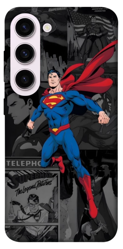 Чехол на Samsung Galaxy S23+ superman comics фото 1 из 1