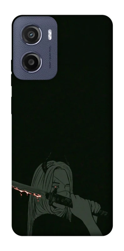 Чохол на Motorola Moto E15 Людина-бензопила фото 1 з 1