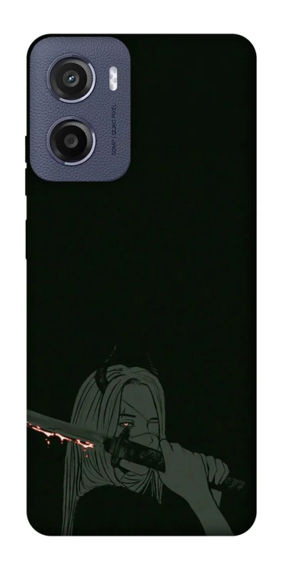 Чехол на Motorola Moto G05 Человек-Бензопила фото 1 из 1