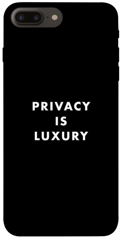 Чехол на Apple iPhone 7 plus / 8 plus Privacy is luxury фото 1 из 1
