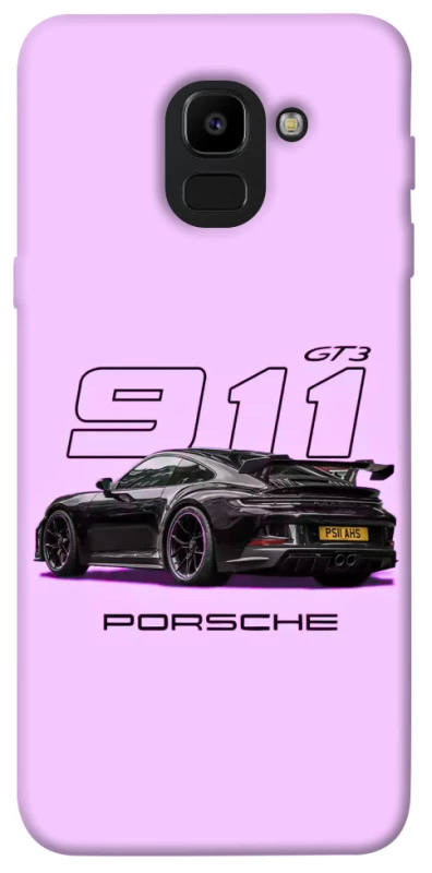 Чехол на Samsung J600F Galaxy J6 (2018) 911 pink фото 1 из 1