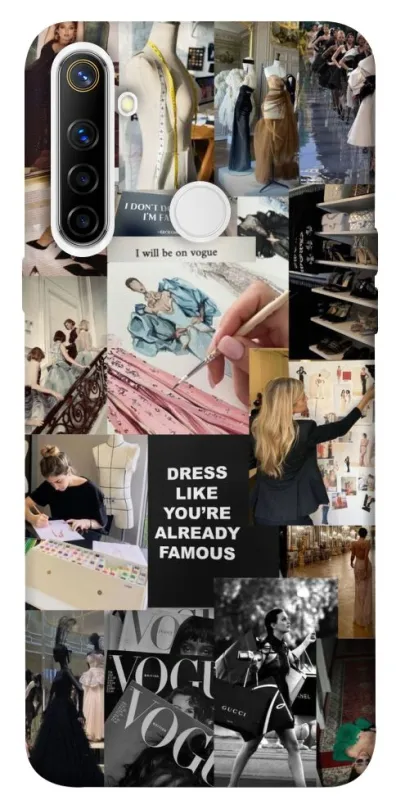 Чехол на Realme 6i Fashion collage ver.11 фото 1 из 1