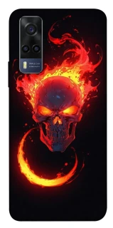Чехол на Vivo Y53s Blood Skull фото 1 из 1