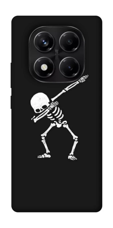 Чехол на Xiaomi Redmi Note 14 Pro 5G Halloween skeleton фото 1 из 1