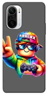 Чехол на Xiaomi Redmi K40 / K40 Pro / K40 Pro+ / Poco F3 Roblox Gamer Peace фото 1 из 1