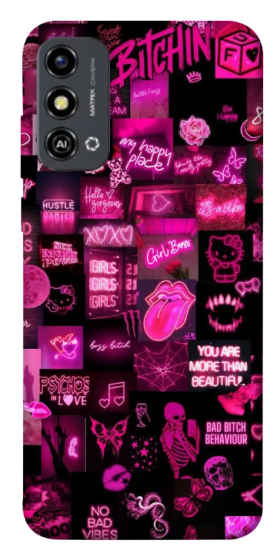 Чехол на ZTE Blade A53 Hot collage ver.8 фото 1 из 1