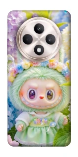 Чехол на Oppo Reno 12 F 4G/5G Labubu & Flowers ver.2 фото 1 из 1