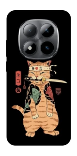 Чехол на Xiaomi Redmi Note 15 Pro 5G Кот-самурай фото 1 из 1