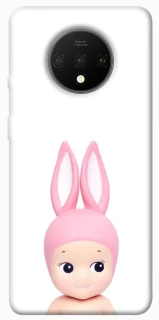 Чохол на OnePlus 7T Minimal Bunny Peek фото 1 з 1