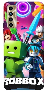 Чехол на TECNO Camon 17P Roblox gaming heroes фото 1 из 1