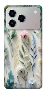 Чехол на ZTE Blade A76 Floral design ver.3 фото 1 из 1