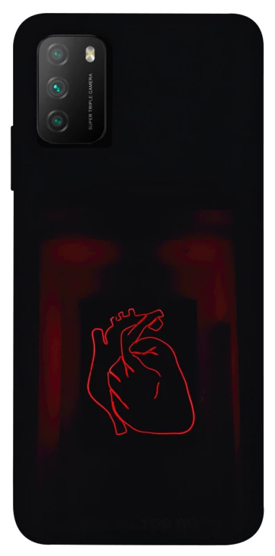 Чохол на Xiaomi Poco M3 Червоне серце фото 1 з 1