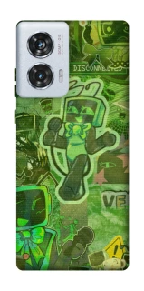 Чехол на Motorola Edge 50 Fusion Dandysworld tv green theme фото 1 из 1