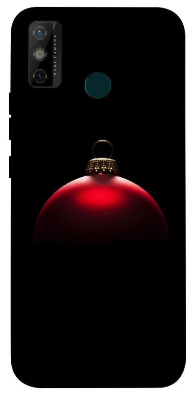 Чехол на TECNO Spark 6 Go Christmas bauble фото 1 из 1