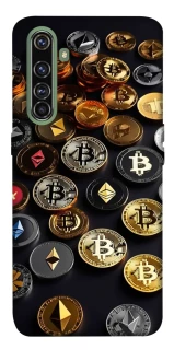 Чехол на Realme X50 Pro Many coins фото 1 из 1
