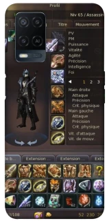 Чехол на Oppo A54 4G Character Menu ver.1 фото 1 из 1