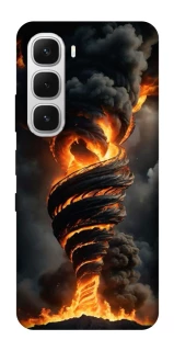 Чехол на Infinix Hot 60i Огненный торнадо фото 1 из 1