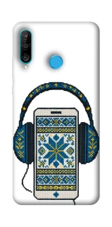 Чехол на Huawei P30 lite Современная вышиванка фото 1 из 1