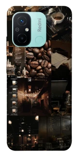 Чохол на Xiaomi Redmi 12C / Poco C55 Coffee collage ver.1 фото 1 з 1