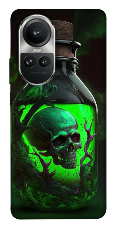 Чехол на Oppo Reno 10 Skull bottle фото 1 из 1