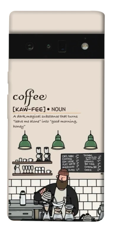 Чохол на Google Pixel 6 Pro Kaw-fee фото 1 з 1