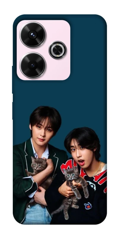 Чехол на Xiaomi Poco M6 4G Lee Know and Han - Stray Kids фото 1 из 1