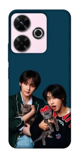 Чехол на Xiaomi Poco M6 4G Lee Know and Han - Stray Kids фото 1 из 1