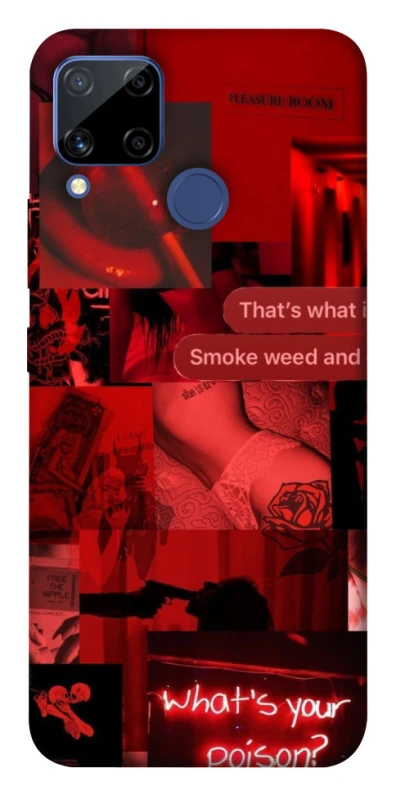 Чохол на Realme C15 Love collage ver.1 фото 1 з 1