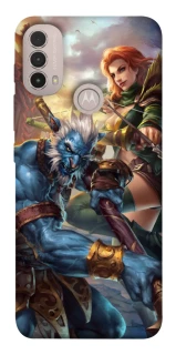 Чехол на Motorola Moto E40 Dota heroes фото 1 из 1