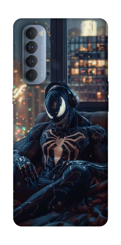 Чехол на Oppo Reno 4 Pro Venom earphones фото 1 из 1