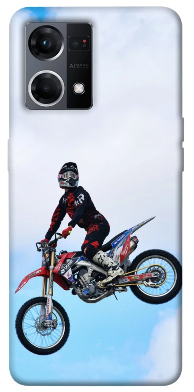 Чехол на Oppo Reno 7 4G Мотокросс фото 1 из 1