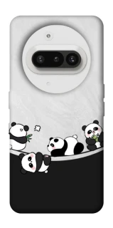 Чехол на Nothing Phone (3a) Four pandas фото 1 из 1