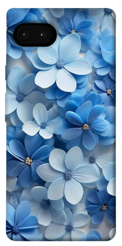 Чохол на Google Pixel 7a Сині квіти фото 1 з 1