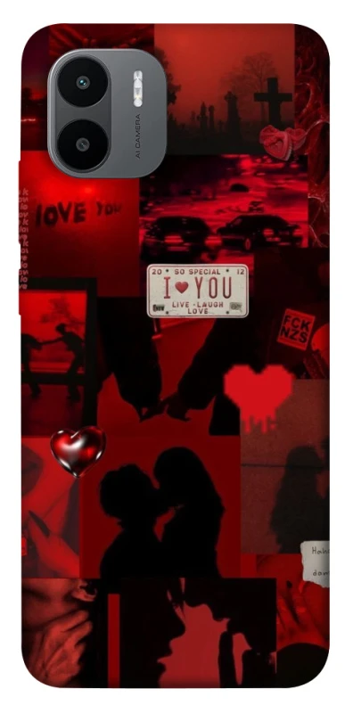 Чехол на Xiaomi Redmi A1+ / Poco C50 / A2+ Love collage ver.2 фото 1 из 1