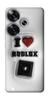 Чохол на Xiaomi Poco F6 I love Roblox фото 1 з 1