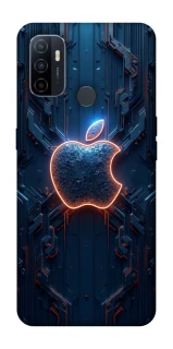 Чохол на Oppo A53 / A32 / A33 Apple logo ver.1 фото 1 Чохол на Oppo A53 / A32 / A33 Apple logo ver.1 фото 1 з 1