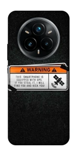 Чохол на Realme 14 Pro Warning фото 1 з 1