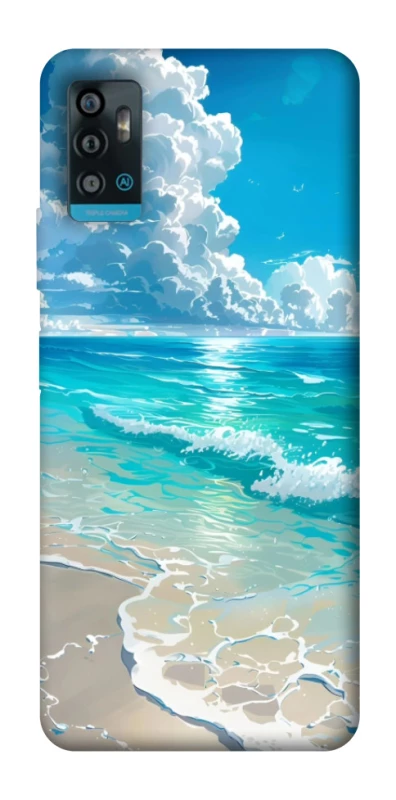 Чохол на ZTE Blade A71 Azure sea фото 1 з 1