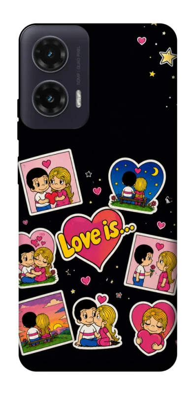 Чохол на Motorola Moto G35 Love is фото 1 з 1